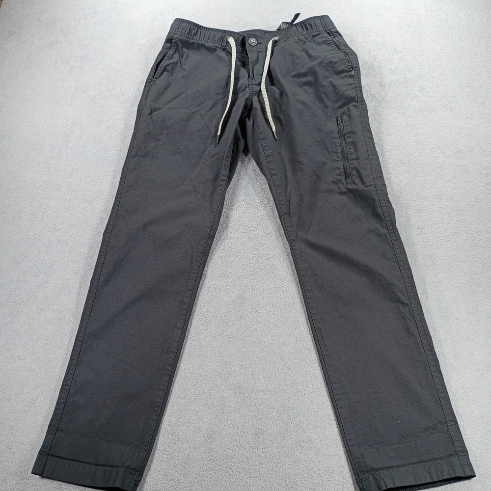 Vuori Mens Ripstop Climber Pant Charcoal Grey Small Stretch Jogger